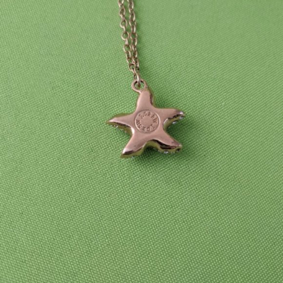 J. Crew Starfish Necklace with Pave Crystals - Picture 3 of 4